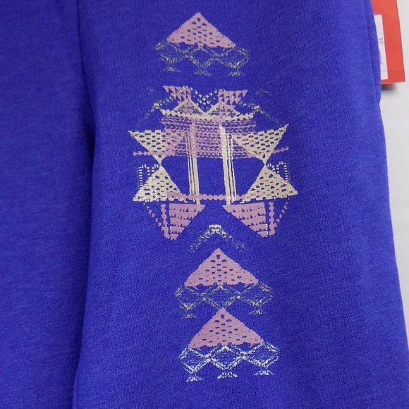 Mossimo Supply Co. Blue Diamond Graphic Sweatpants Size S/P NEW WITH TAGS - Picture 2 of 7